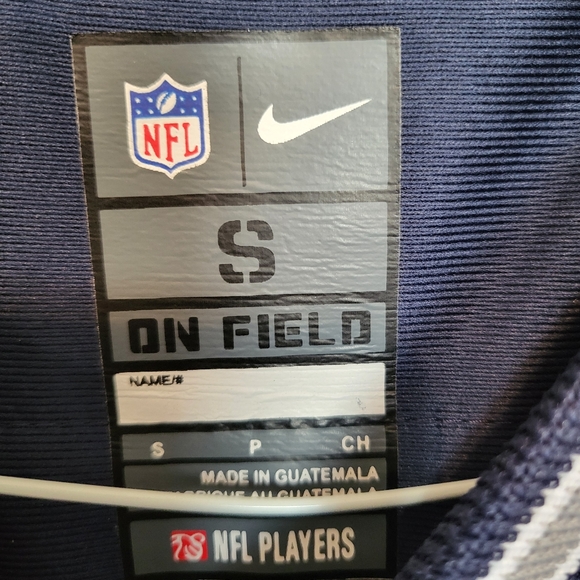 Men's Dallas Cowboys Dak Prescott Nike Navy Jersey - Picture 5 of 5